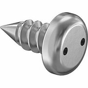 BSC PREFERRED Drilled Spanner Rounded Head Screws for Sheet Metal 18-8 Stainless Steel Number 8 Size 3/8 L, 25PK 94065A192